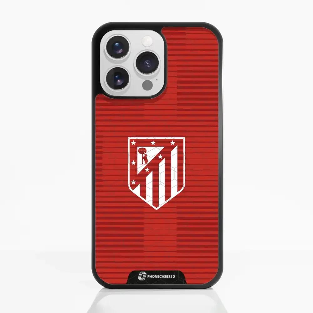 Atletico Madrid Official 3D Phone Case Crest Red - Image 24