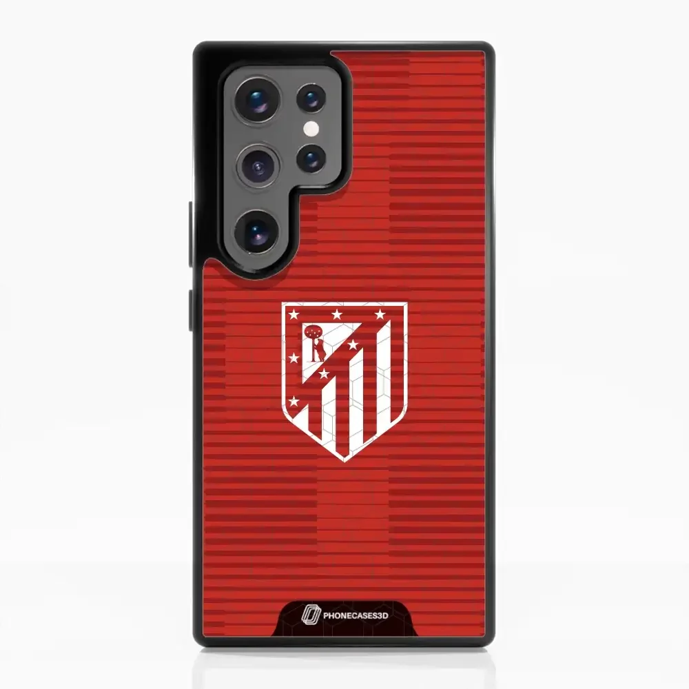 Atletico Madrid Official 3D Phone Case Crest Red - Image 61