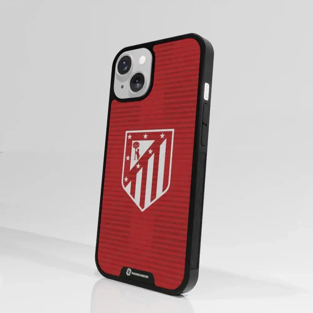 Atletico Madrid Official 3D Phone Case Crest Red - Image 83