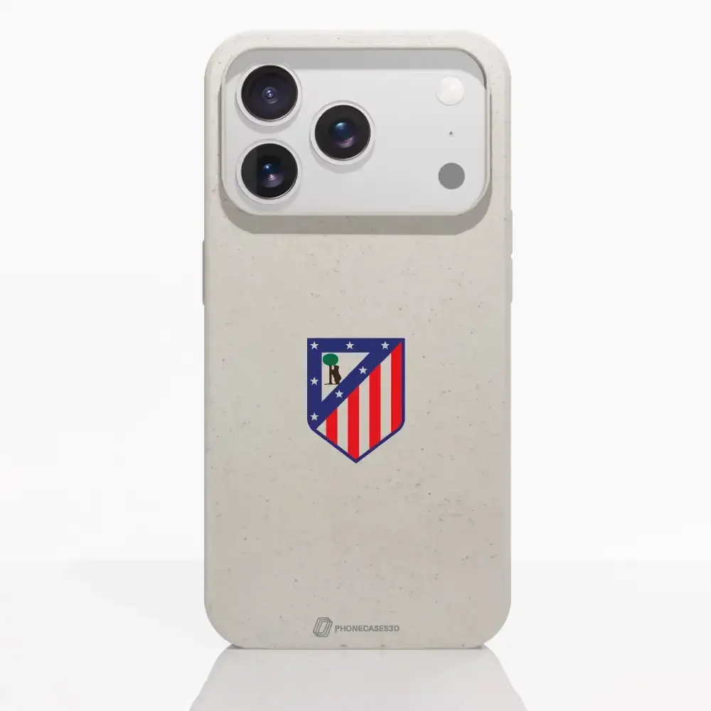 Atletico Madrid Official Compostable Phone Case Crest Standard - Image 86