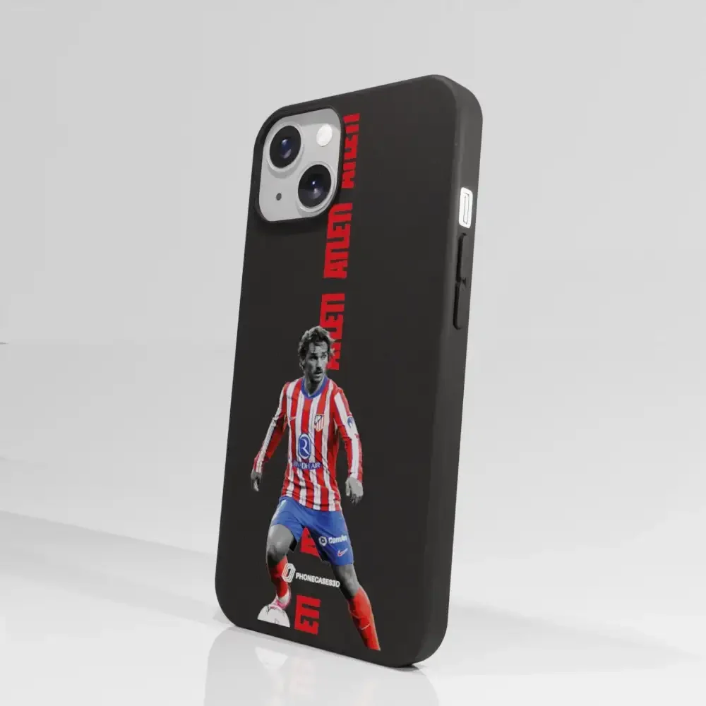 Atletico Madrid Official Compostable Phone Case Design 22 - Image 58