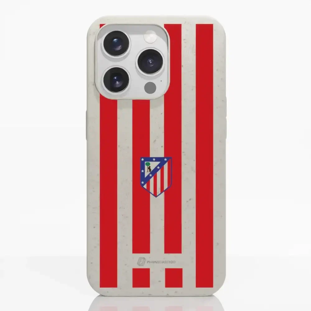 Atletico Madrid Official Compostable Phone Case Home Jersey Crest - Image 21