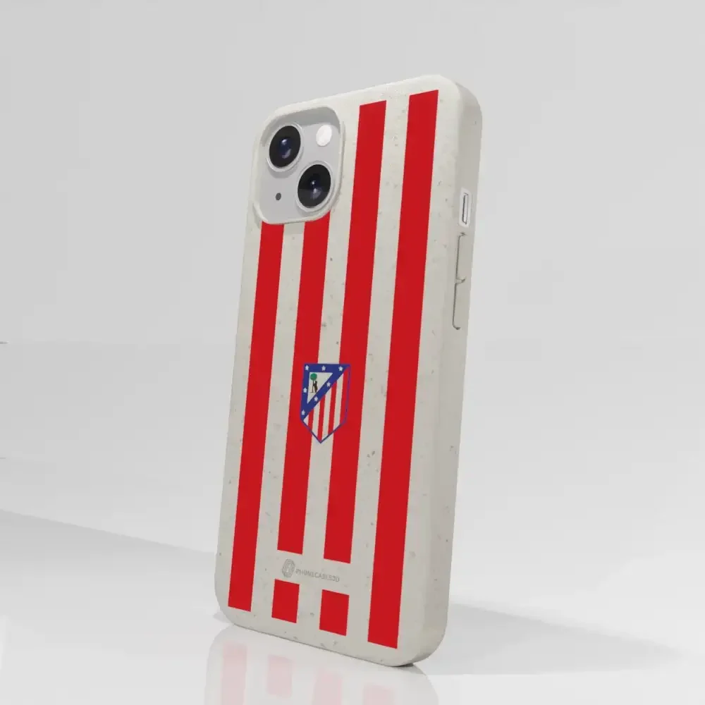 Atletico Madrid Official Compostable Phone Case Home Jersey Crest - Image 58