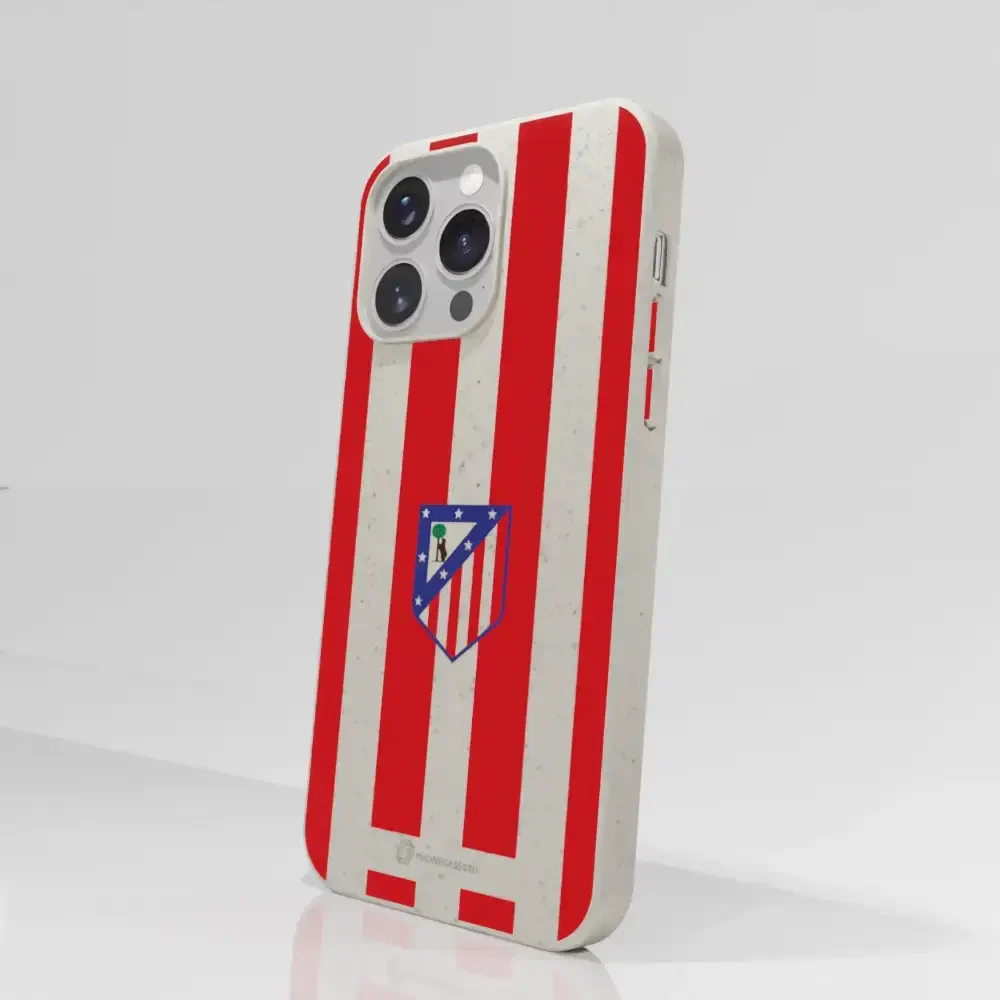 Atletico Madrid Official Compostable Phone Case Home Jersey Crest - Image 61