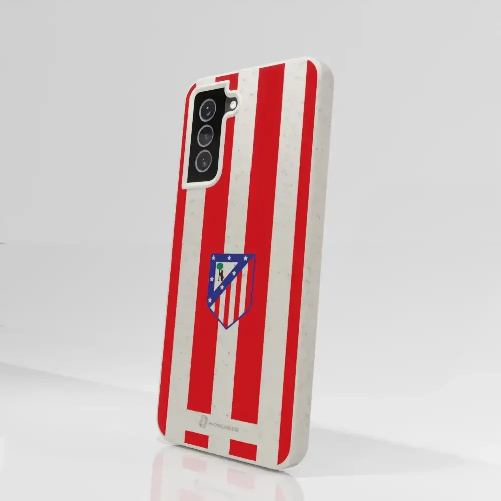 Atletico Madrid Official Compostable Phone Case Home Jersey Crest - Image 68