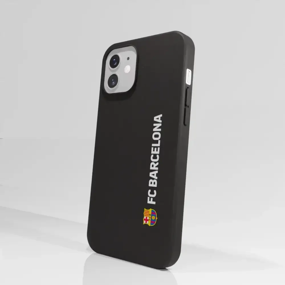FC Barcelona Official Compostable Phone Case Design Vertical White - Image 48