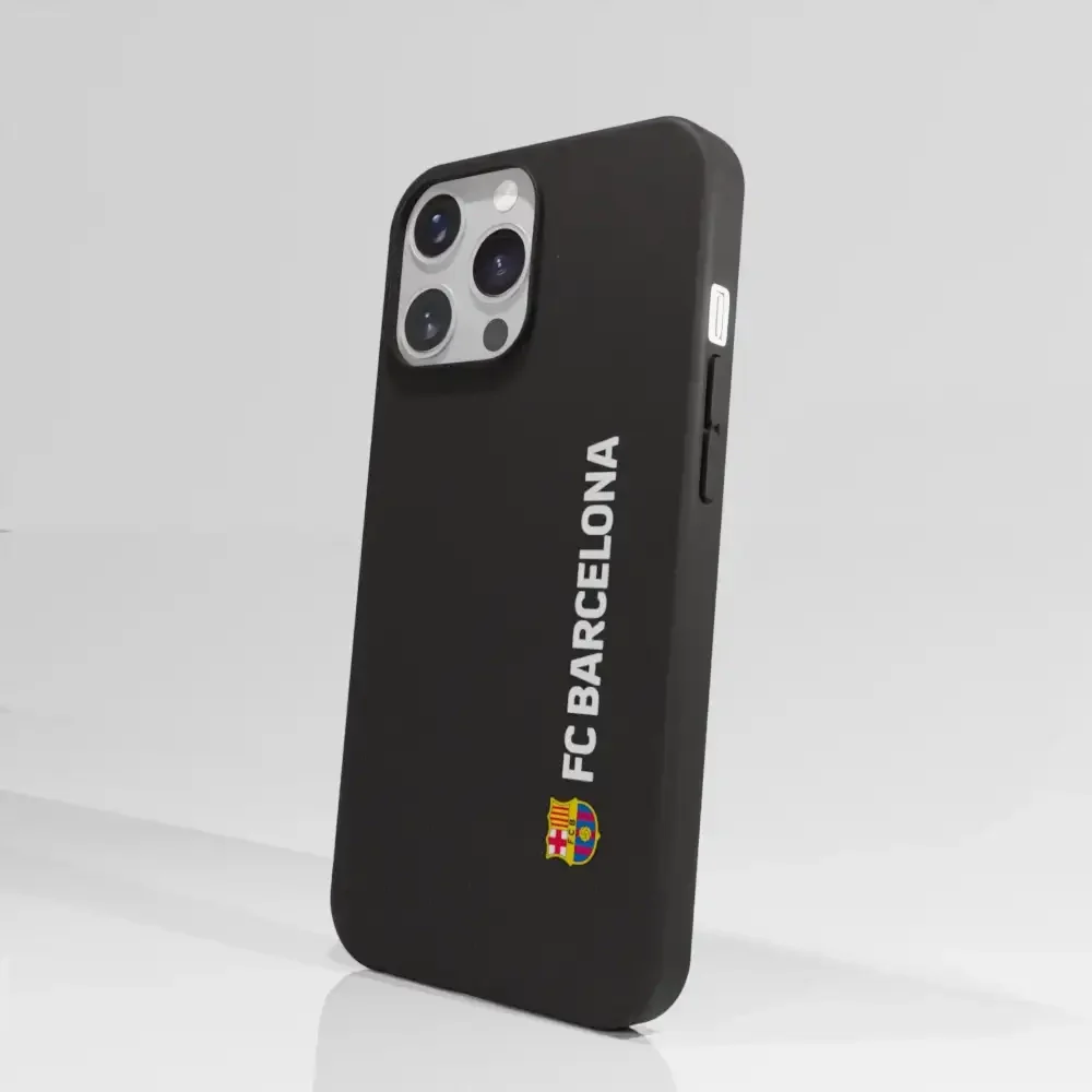 FC Barcelona Official Compostable Phone Case Design Vertical White - Image 56