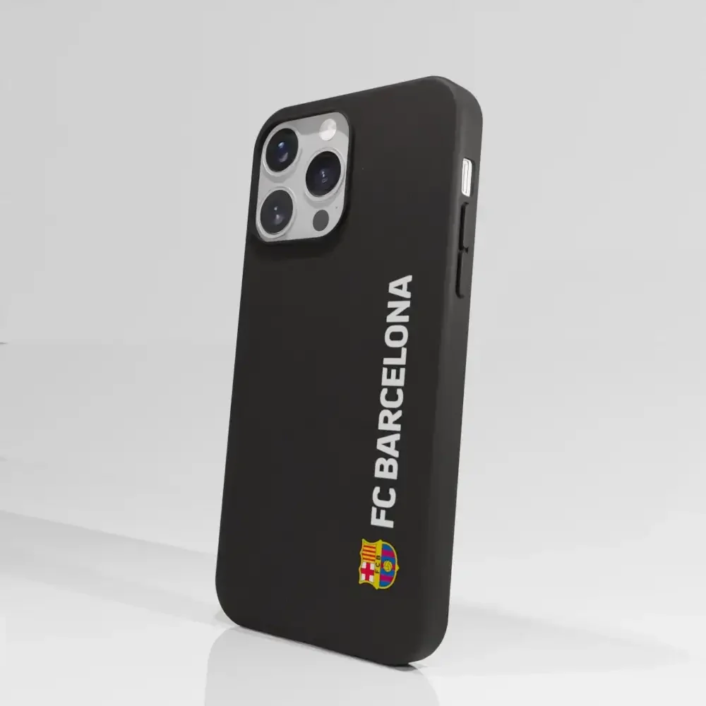 FC Barcelona Official Compostable Phone Case Design Vertical White - Image 57