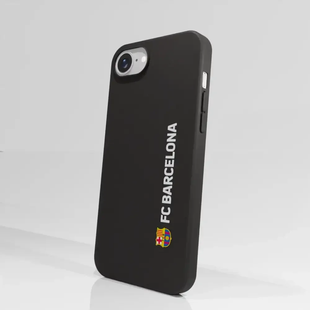 FC Barcelona Official Compostable Phone Case Design Vertical White - Image 63