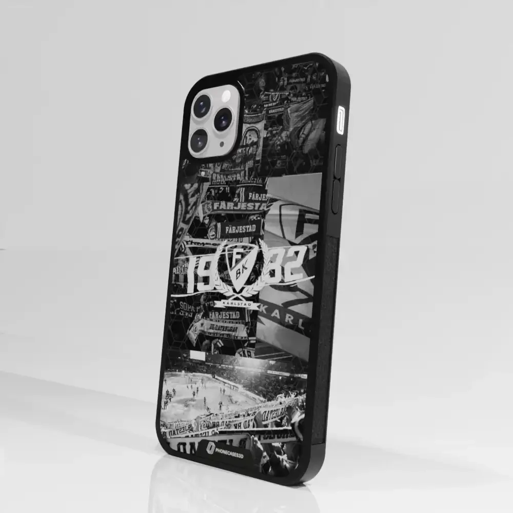 Färjestad BK Official 3D Phone Case Design photography black & white - Image 75