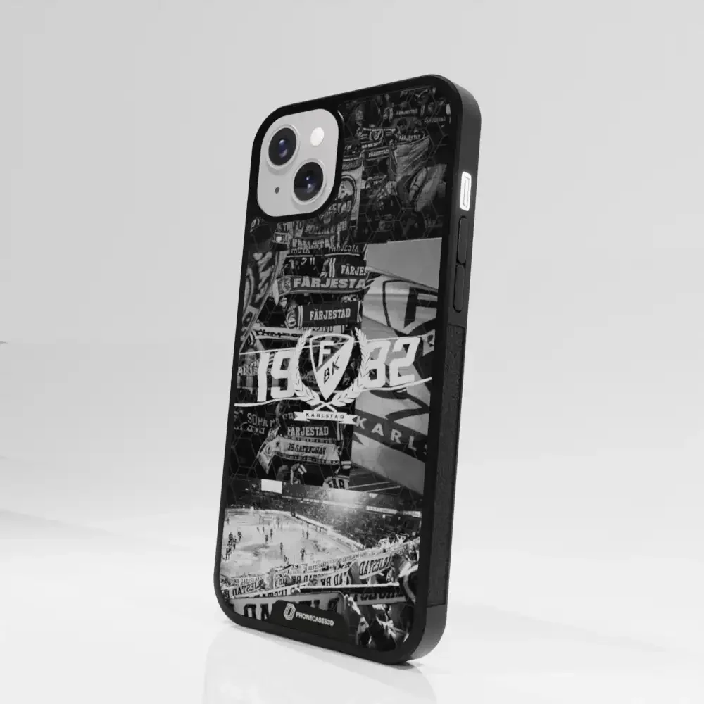 Färjestad BK Official 3D Phone Case Design photography black & white - Image 85