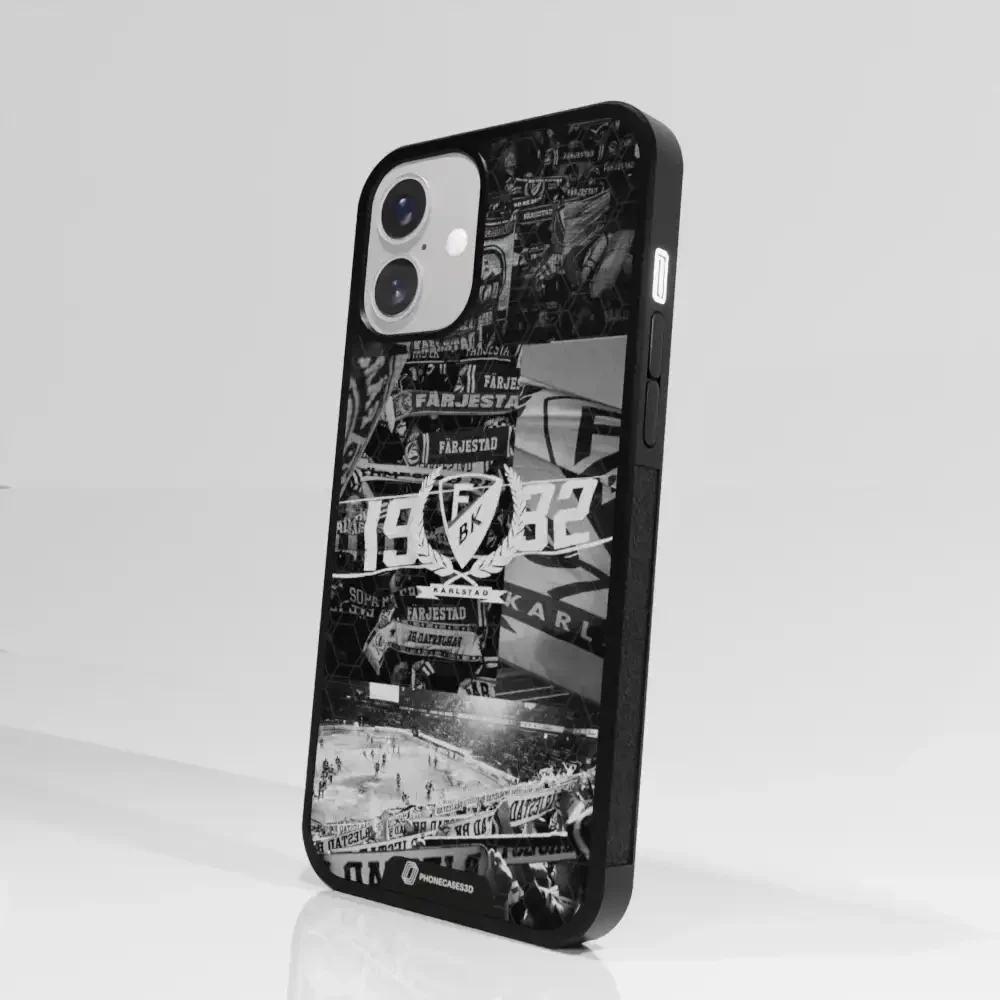 Färjestad BK Official 3D Phone Case Design photography black & white - Image 94