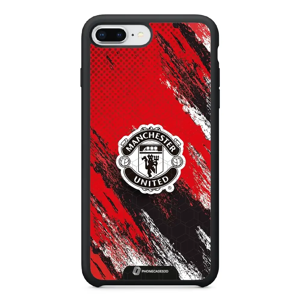 Manchester United Official 3D Phone Case Design black shield - Image 32
