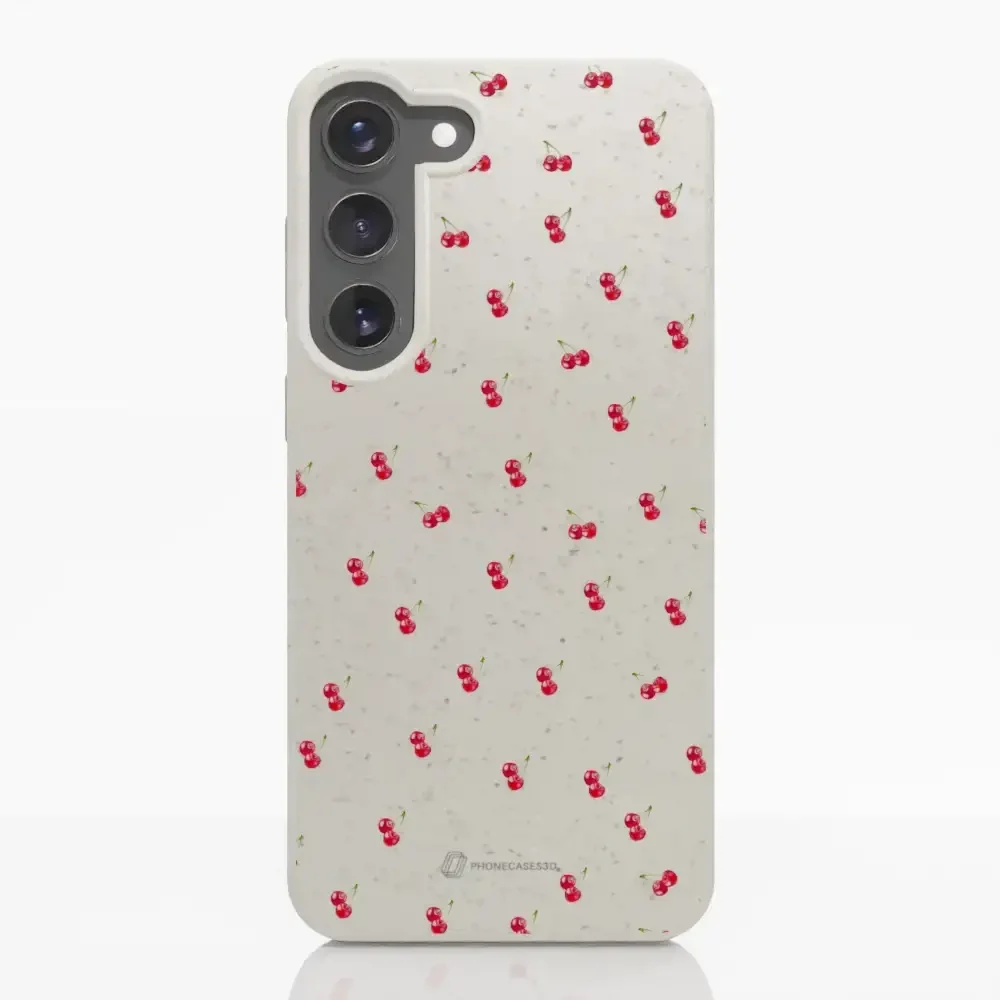 Martine Halvorsen Official Compostable Phone Case Design Cherries - Image 30