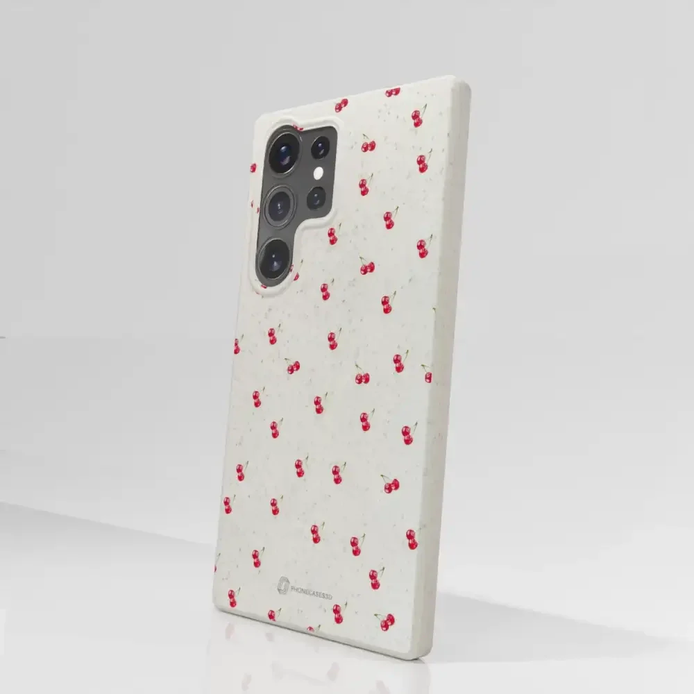 Martine Halvorsen Official Compostable Phone Case Design Cherries - Image 78