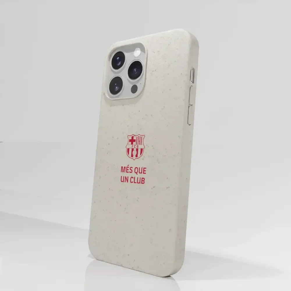 Official FC Barcelona Compostable Phone Case "Més que un Club" Red - Image 60