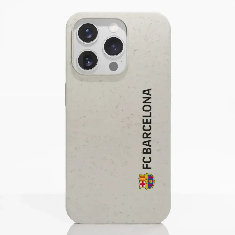 Official FC Barcelona Compostable Phone Case Vertical Black - Image 20