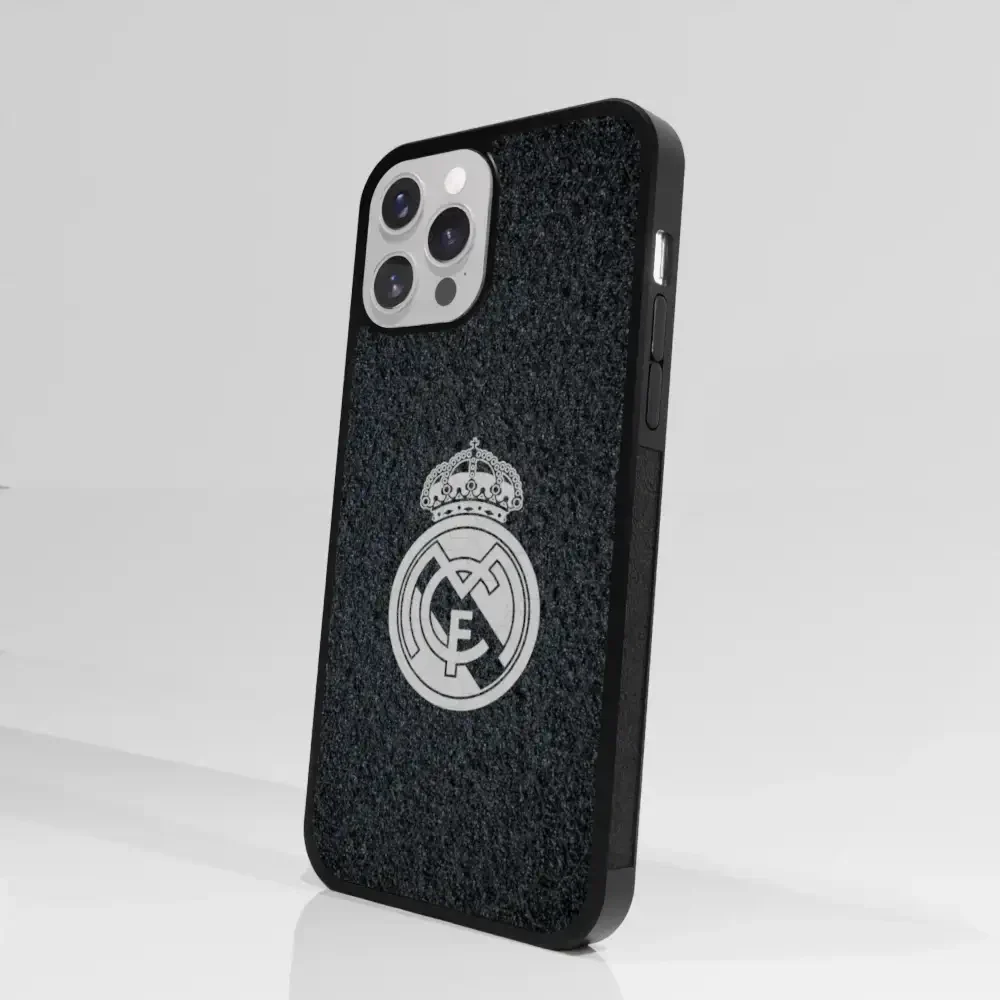 Real Madrid Official 3D Phone Case Design Black background - Image 77