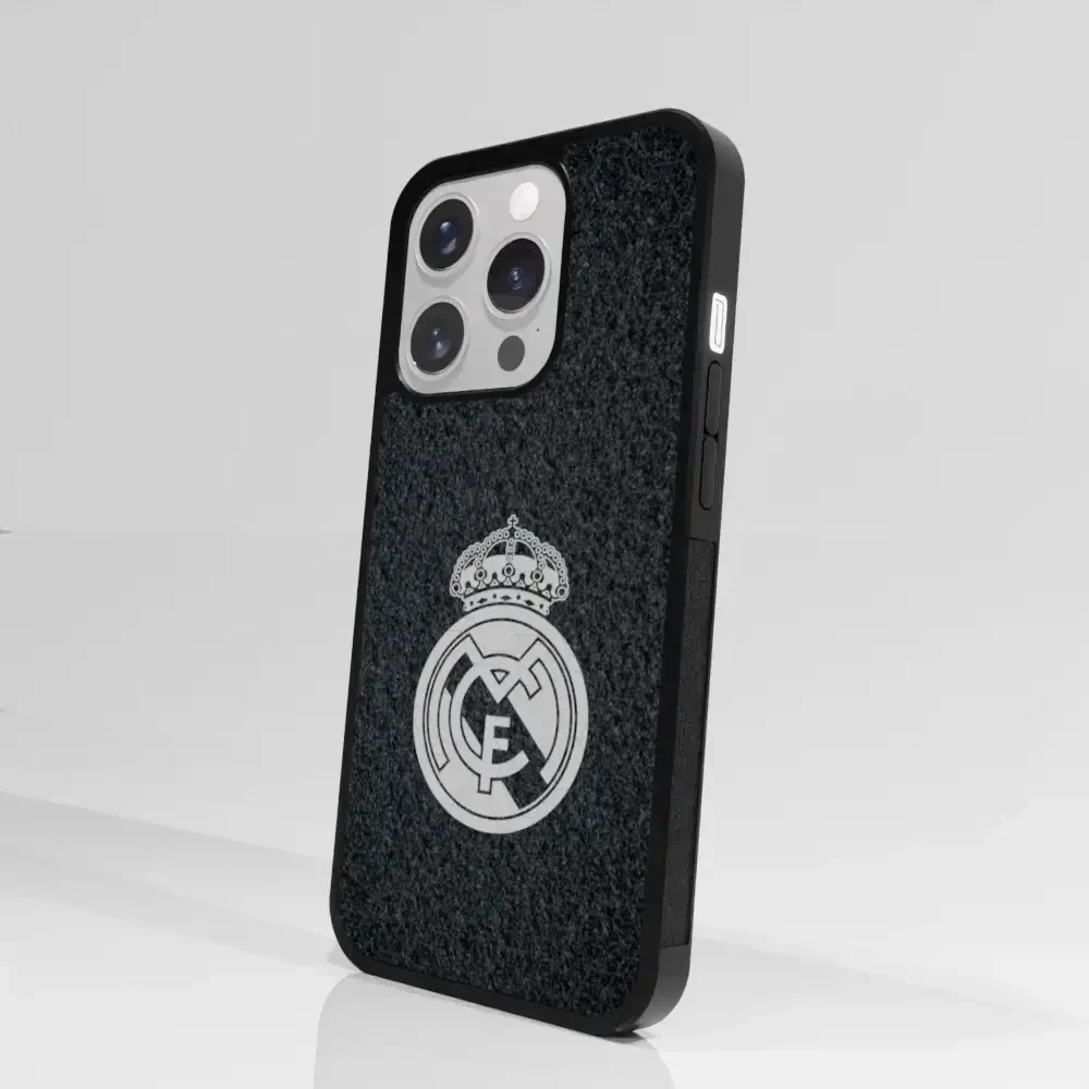 Real Madrid Official 3D Phone Case Design Black background - Image 93
